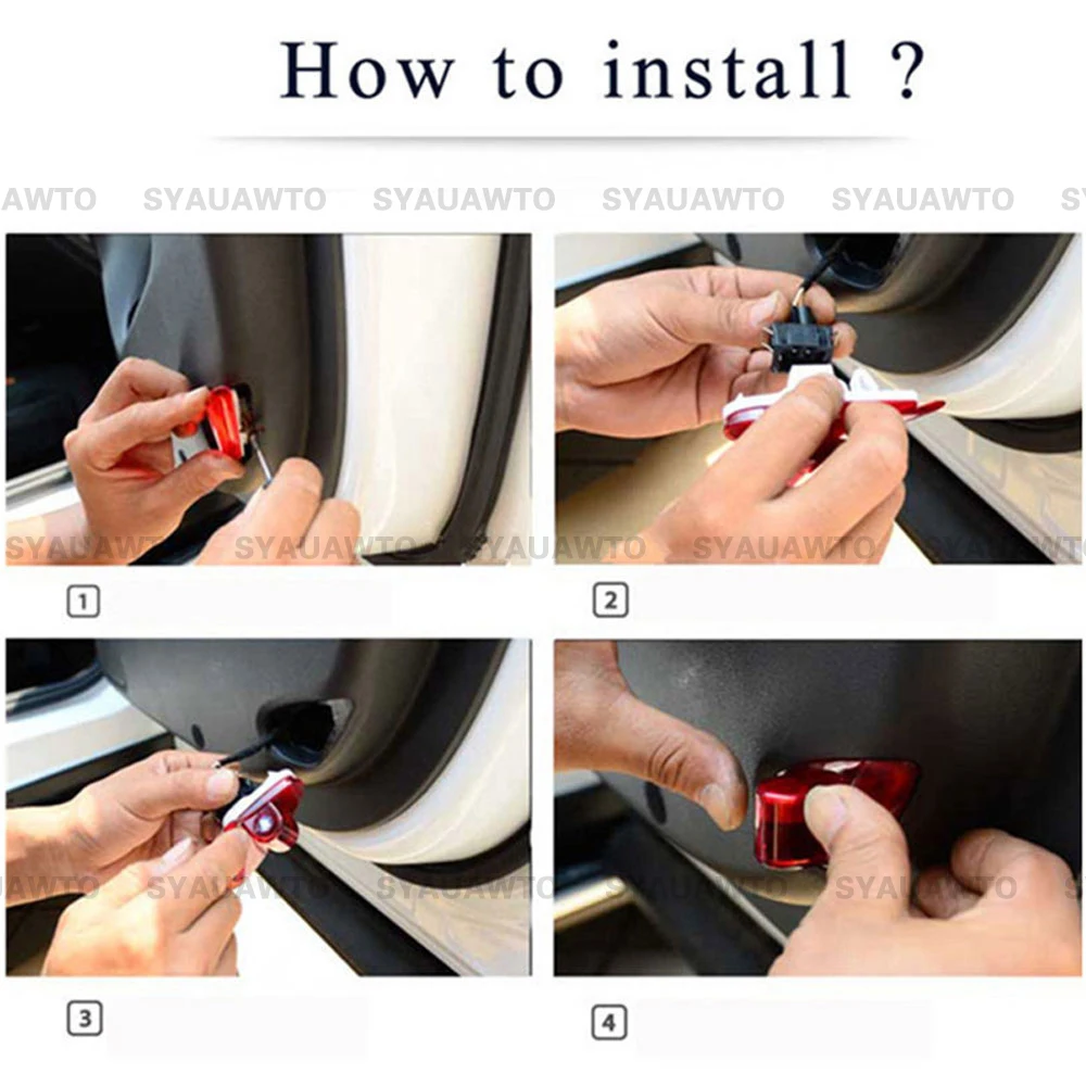 2X фонаря для автомобильной двери проектор аксессуары Jaguar XJ X350 X358 X351 XK X150 XKR 2004-2019