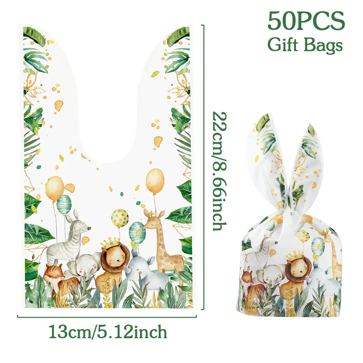 

Подарочные пакеты с кроличьими ушками QIFU