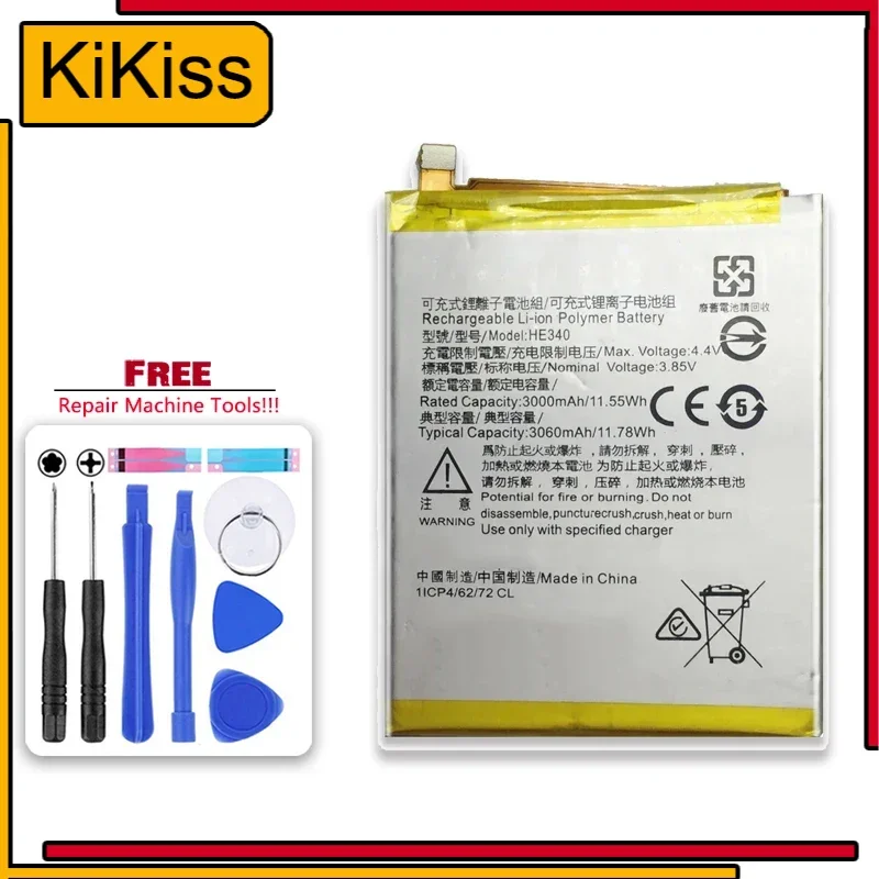 Аккумулятор для Nokia 7 .1 X6 2018 6 1/5 1 Plus TA-1100 TA-1096 TA-1095 TA-1085 HE340 3060 мАч