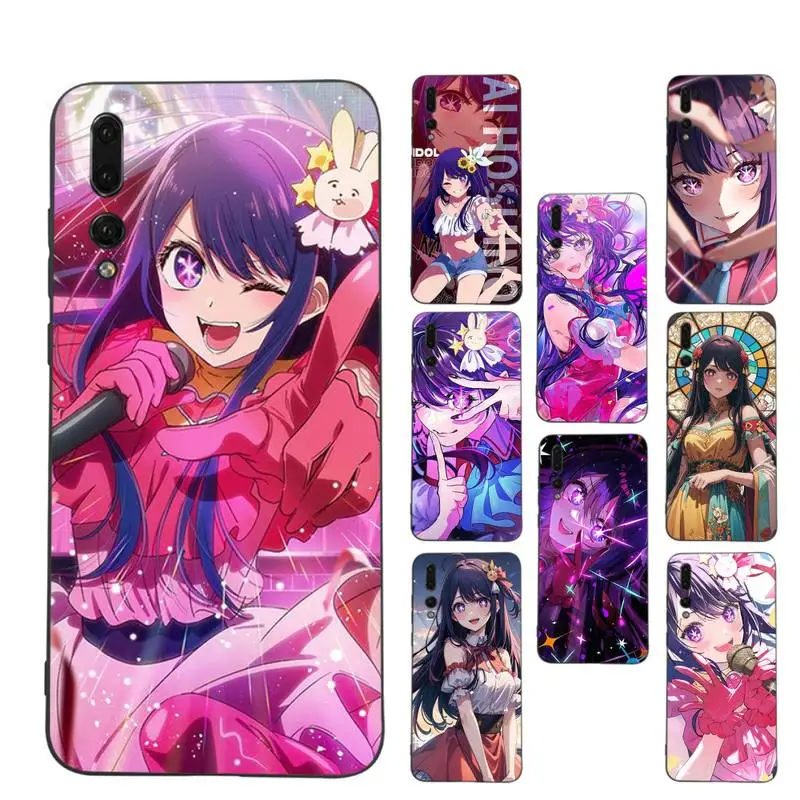 

Anime Oshi no Ko Phone Case For Huawei Honor 10 lite 9 20 7A pro 9X pro 30 pro 50 pro 60 pro 70 pro plus