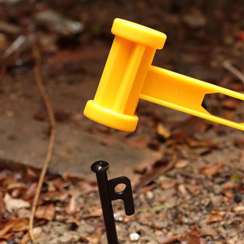 Легкий молоток для улицы полиэтиленовый сплошной цвет гвоздей кемпинга