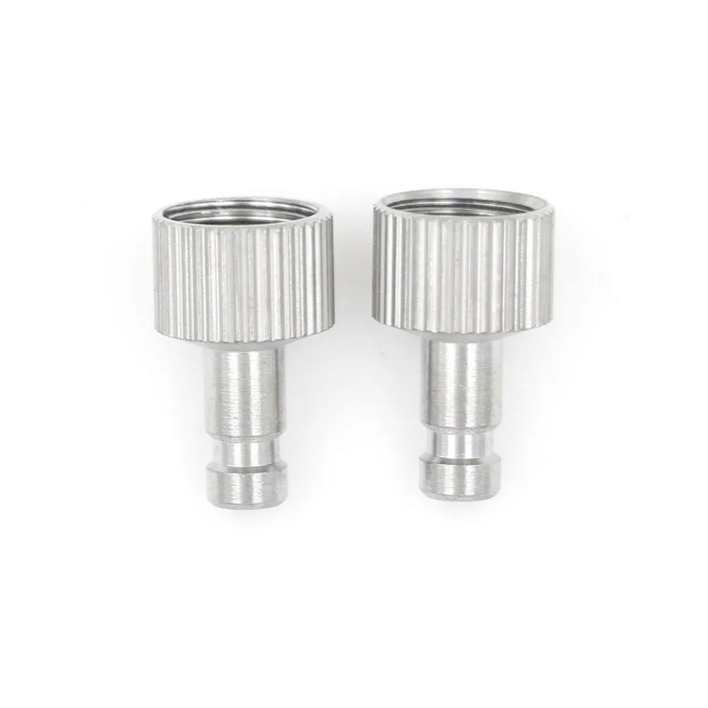 

2pcs/lot Tools Accessories 1/8" Airbrush Quick Disconnect Coupler Hose Connector Release Adapter New