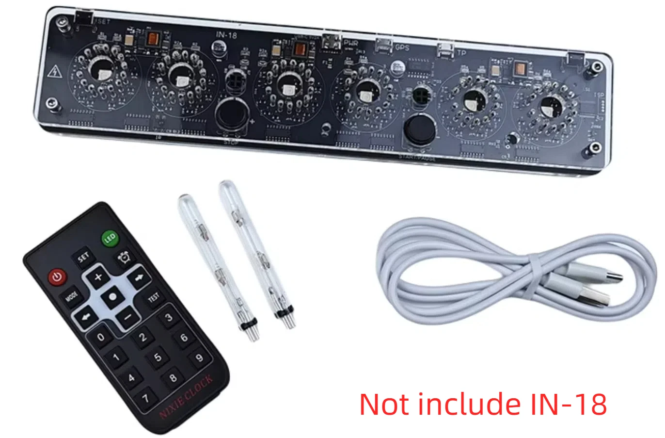 

GHXAMP 6-разрядные настольные часы Nixie Tube