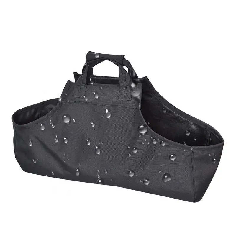 

Wood Carrier Bag Heavy Duty Firewood Carry Bag Waterproof Oxford Cloth Firewood Storage Bag For Barbecue For Indoor Outdoor