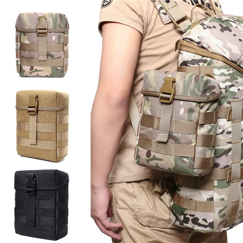 

Военная Сумка Molle, сумка на плечо, тактическая сумка для хранения бинокулярного телескопа, сумка для выживания, походная сумка для бутылки для воды