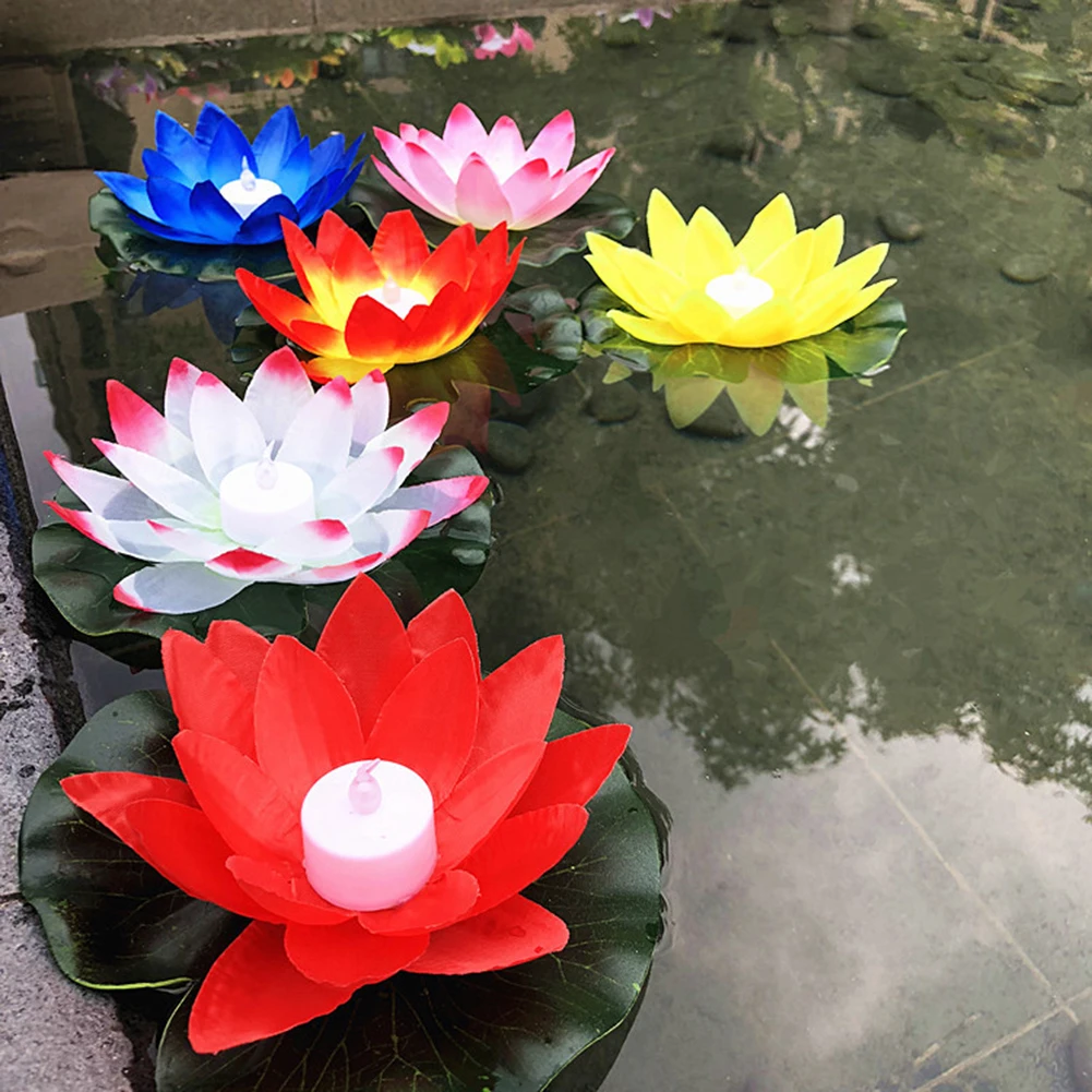

Креативный светодиодный Ночной светильник в виде лотоса, водонепроницаемый Светодиодный светильник в виде цветка лотоса, экологически чис...