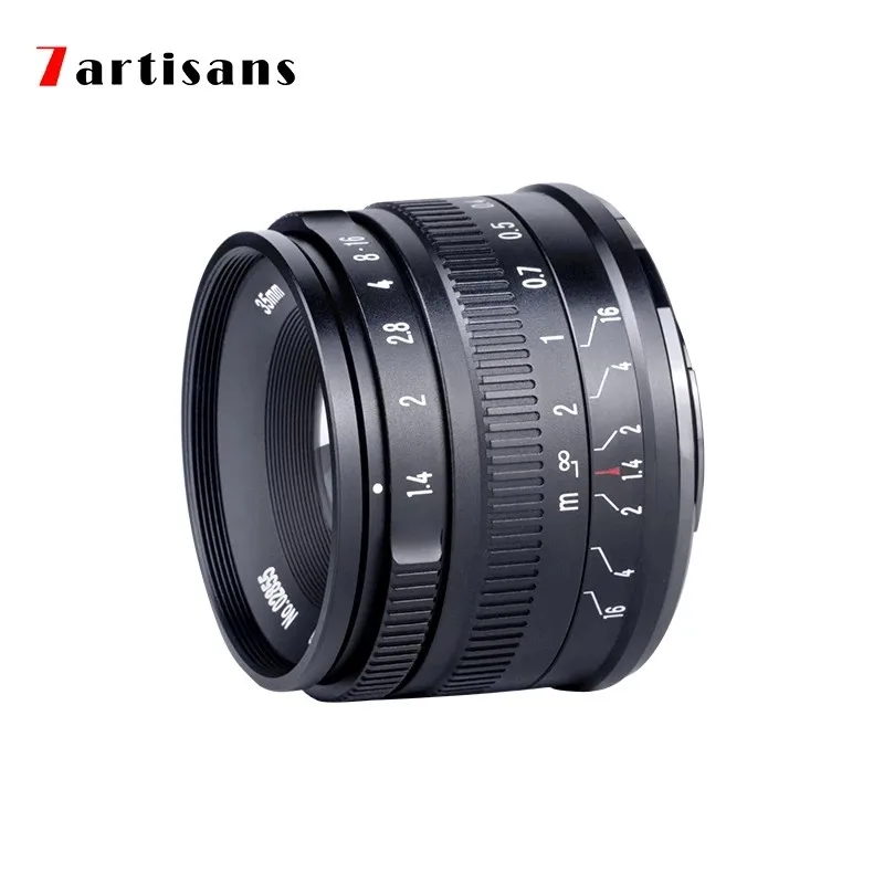 

7artisans 7 artisans 35mm F1.4 Mark II APS-C Prime Lens for Sony E A6600 6500/Fuji XF/Canon EOS-M M50 /Micro 4/3/Nikon Z