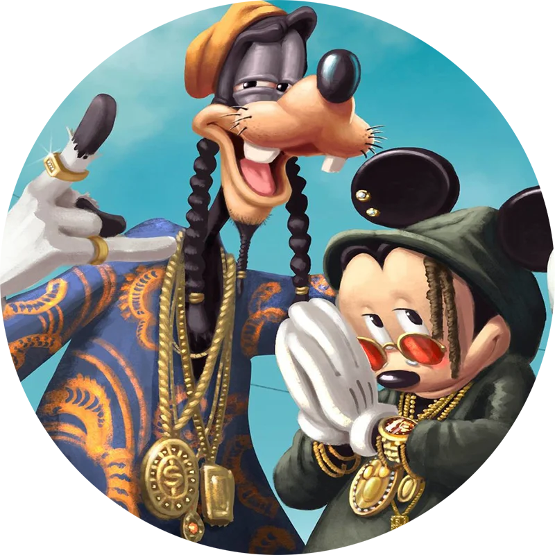 Подставка для мобильного телефона с изображением Диснея Микки и Минни |