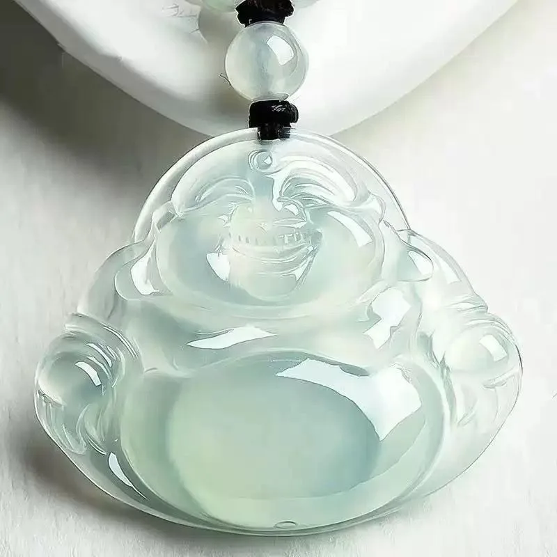 Кулон из нефрита кулон в виде ледяной зеленой фасоли золотые ветки и нефритовые