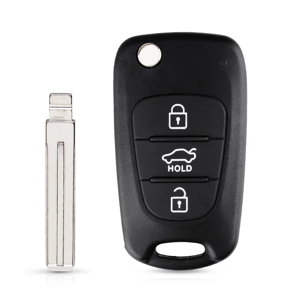 

Откидной пульт KEYYOU для автомобильного ключа для Hyundai I20 I30 IX35 I35 Accent Solaris Elantra Santa Fe для Kia Cerato