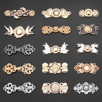 metal buckle hanfu snap button retro chinese style cheongsam buckles female mink coat clothes decorative buttons accessories