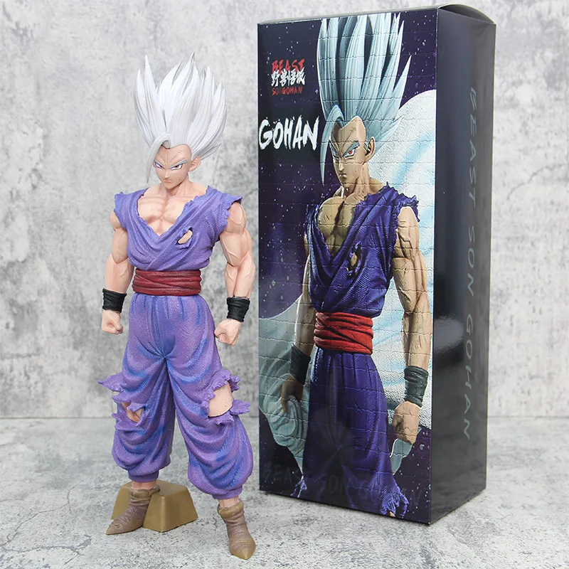 

Anime Dragon Ball Z Figures Son Gohan Figure Super Saiyan Gk Figurine 33cm Pvc Statue Model Doll Collection Ornament Toys Gifts