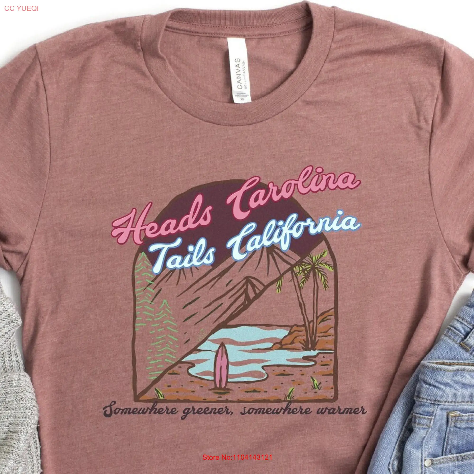 Футболка с длинным или коротким рукавом в стиле ретро