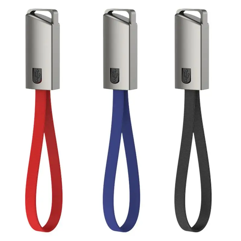 

zinc alloy USB Type C key Cable Alloy Portable For Android Micro Charger wire Portable Quick Charging Sync Data Cord Accessory