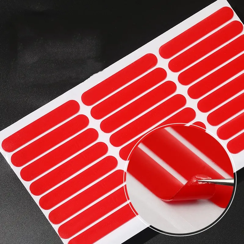 

Двойная клейкая лента для накладных ногтей, 24 шт./лист