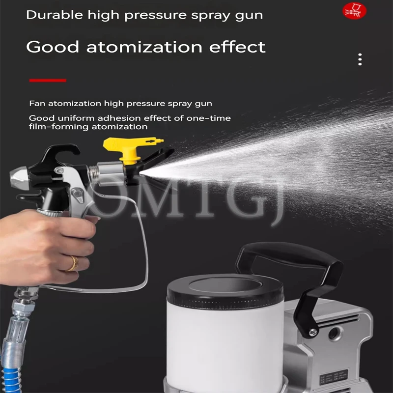Высокомощный домашний многофункциональный безвоздушный распылитель краски 1200