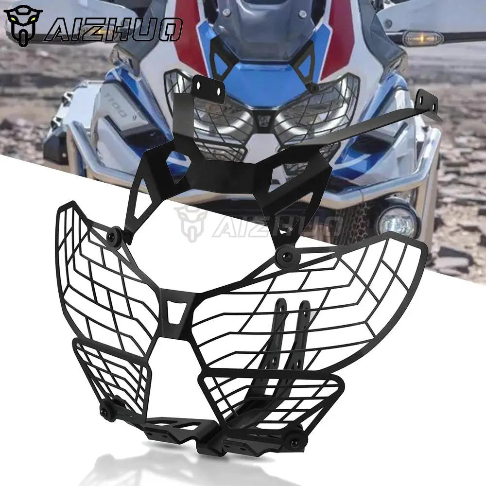 Motorcycle Headlight Headlamp Grille Guard Cover For HONDA CRF1100L AFRICA TWIN ADVENTURE SPORTS CRF1100 L ADV 2019 2020 2021 enlarge