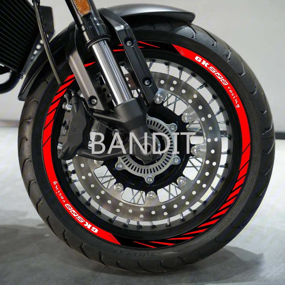 

Modified Motorcycle Wheel Stickers Steel Ring Stickers Waterproof Reflective Warning Stickers FOR Brixton Crossfire 500 X 500X