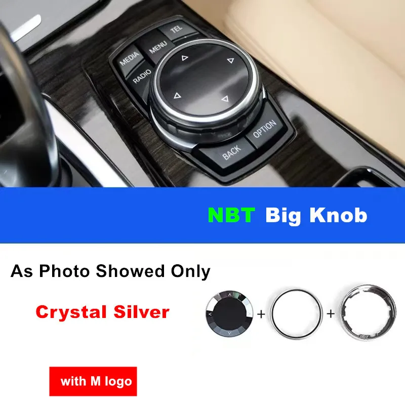 

Кристально-серебристая крышка ручки мультимедийной кнопки IDrive для BMW 1 3 4 5 7 серии F20 F30 F10 E60 E90 E91 F34 F31 F11 E61 F21 E81 E92