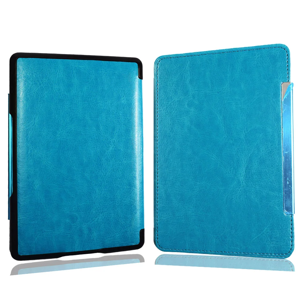Afesar D01100 Magnet Closured Leather Cover Case For Amazon Kinlde 4 Kindle 5 Ebook Flip Case K4 K5 Pouch Gift Screen Protector
