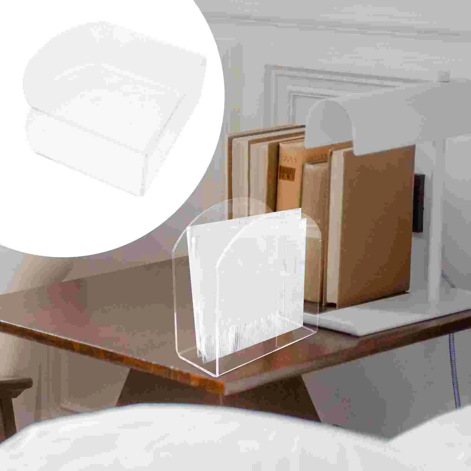 

Exquisite U Shaped Clear Napkin Holder Tissue Storage Rack