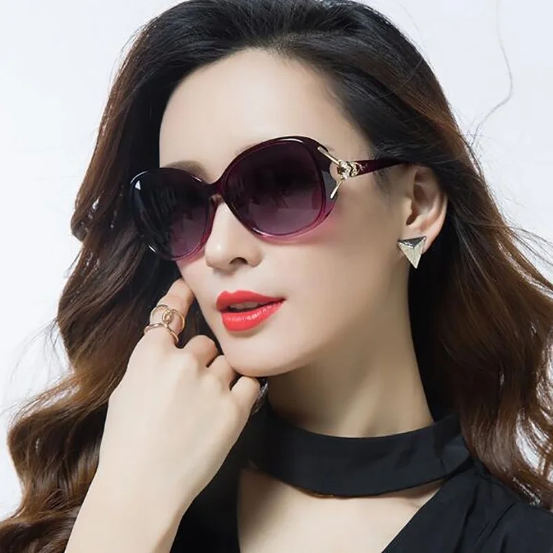 

Vintage Oversized Sunglasses Women Fashion Brand Big Frame Sun Glasses Female Brand Designer Sunglasses UV400 Eyewear
