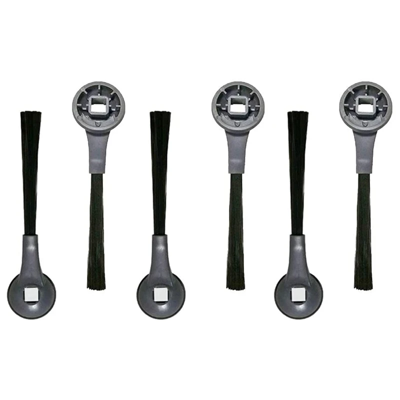 

6 Pack Side Brushes Replacement Parts Compatible For Shark IQ RV1001AE RV101 Robot Vacuum Cleaner Accessories
