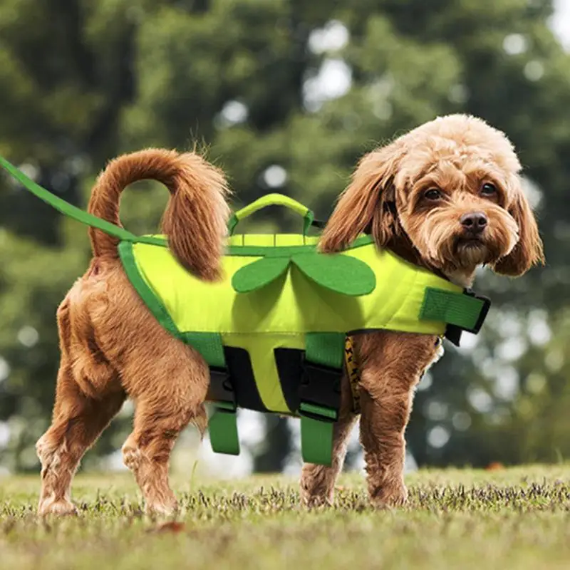 Спасательный жилет для собак водонепроницаемые спасательные жилеты Ripstop с