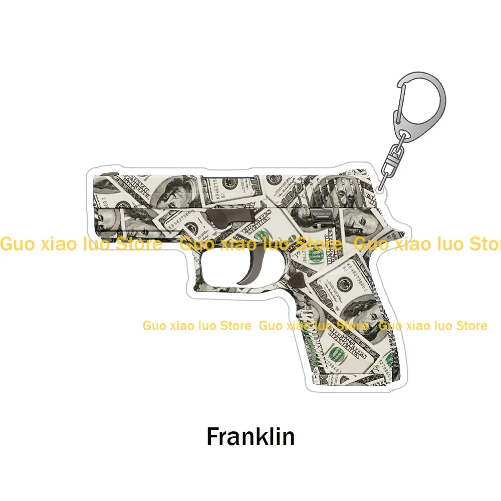 Guo Xiao Lu CS2 GO Pistols P250 Cyber Shell Cartel Epicenter Valence Re.built Wymiennik Red Rock Skins акриловый