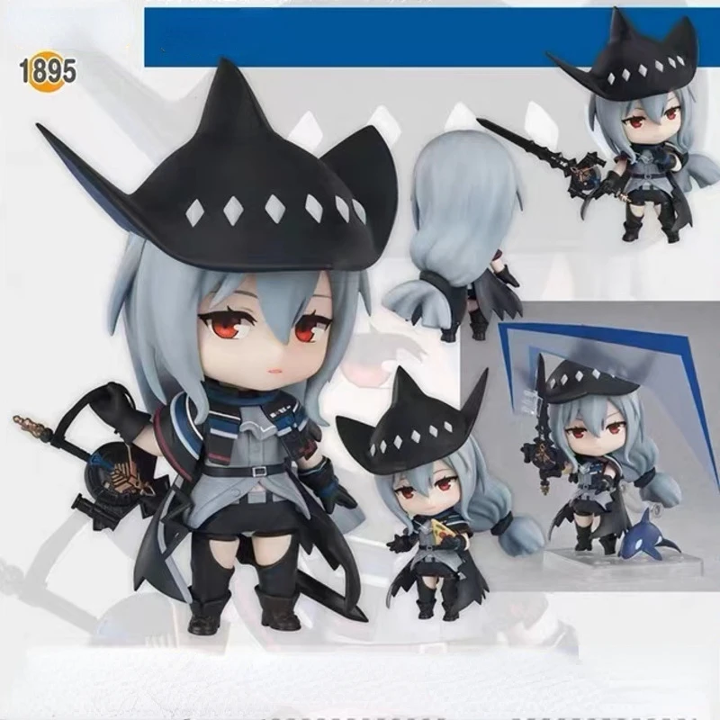 

10cm Arknights Skadi Sexy Anime Figure Game Arknights 1895 PVC Action Figure Q Version Figurine Adult Girl Doll Toys
