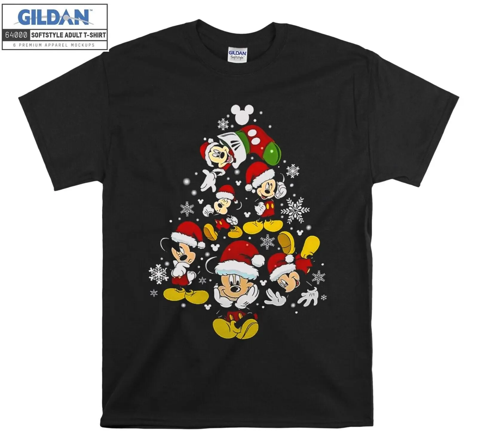 Рождественская футболка с Санта Клаусом F45