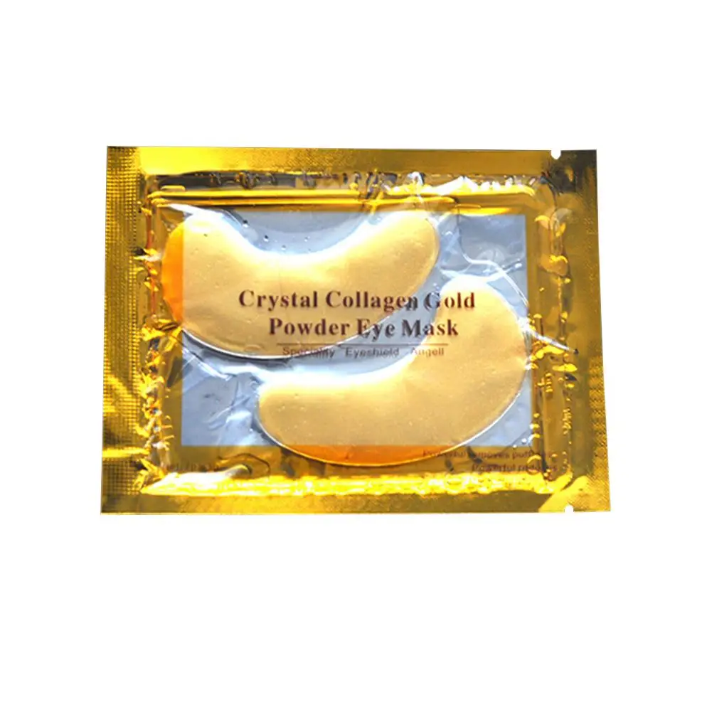 

1 Pair Crystal Collagen Gold Eye Mask Anti-Aging Dark Circles Acne Beauty Patches For Eye Skin Care Korean Cosmetics