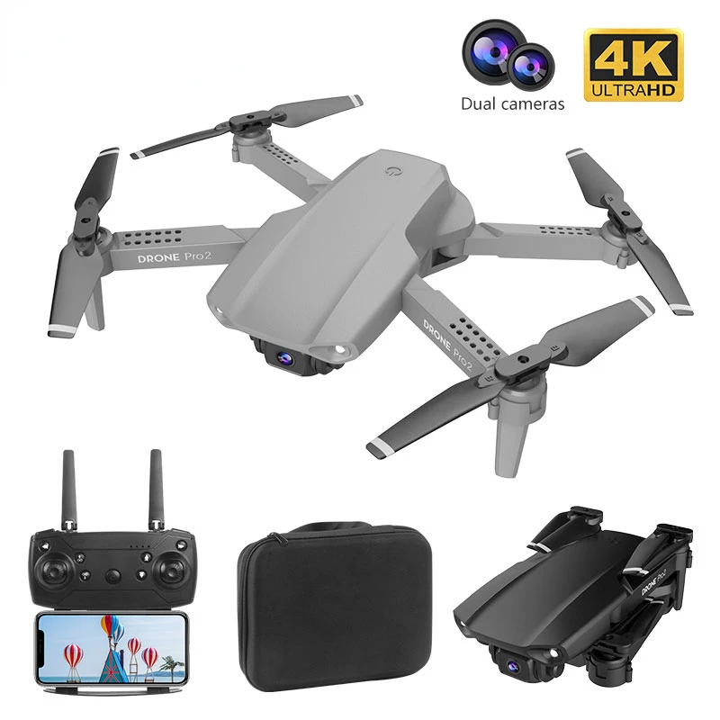 

RC Mini Drone 4K 1080P 720P Dual Camera WIFI FPV Aerial Photography Helicopter Foldable Quadcopter Dron Toys