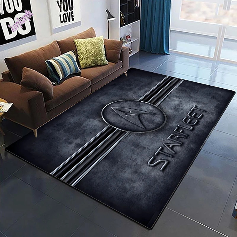 Trek Printed Carpet for Living Room Rugs Camping stranger things Picnic Mats Anti-Slip E-sports Rug Yoga Mat Fans gift