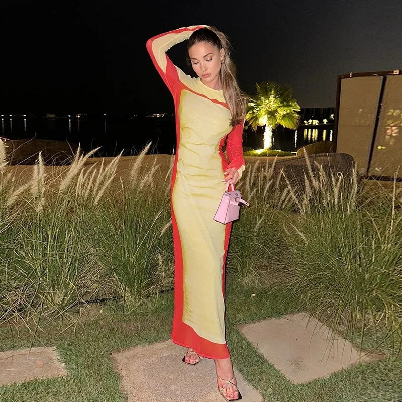 

Korean Dress For Women Ladies 2023 Chic And Elegant New Summer White Cover Up Sexy Print Pockets Connect Skirt Spandex Style