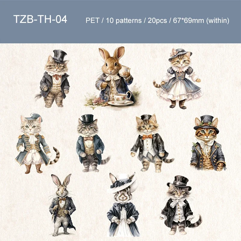 

Стикеры Jianwu Fairy Tale Series Kawaii