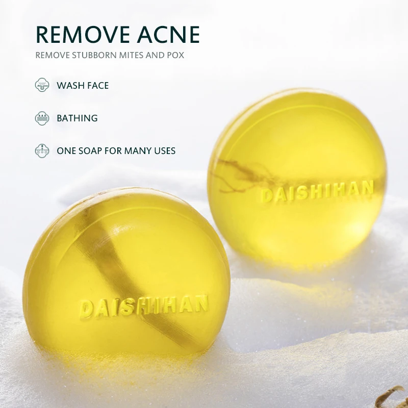 

1pc Moisturizing Soap Handmade Oil Control Sophora Flavescens Soap Wash Basic Baby Skin Care Cold Processed Handmade Soap