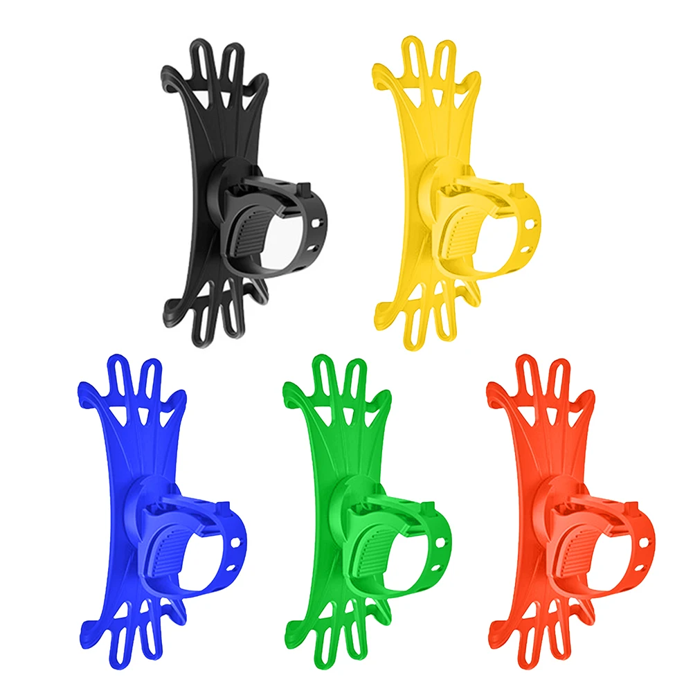 

Universal Bicycle Mobile Phone Holder for Mobile Cell Phone GPS Silicone Motorcycle Bike Cycling Handlebar Stand Bracket