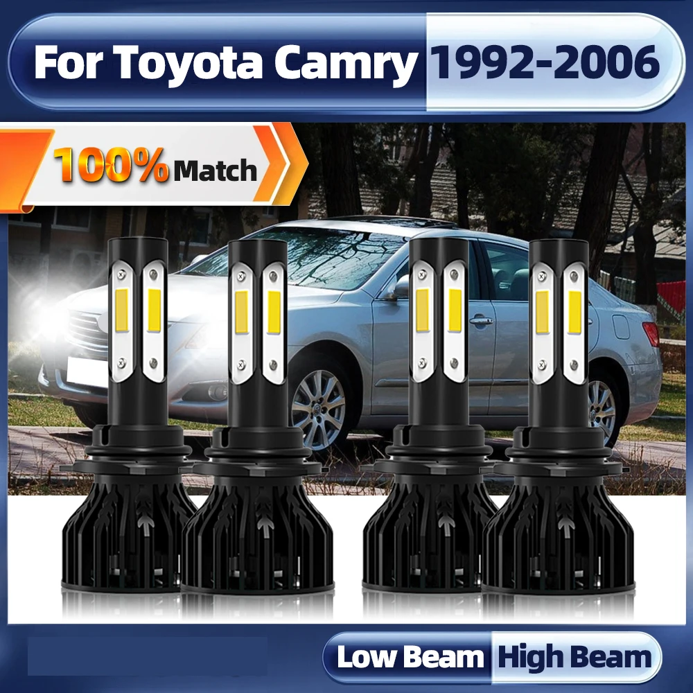 

240W 40000LM Canbus LED Car Headlight Bulbs 9005 HB3 9006 HB4 Auto Lamp 6000K For Toyota Camry 1992-2002 2003 2004 2005 2006