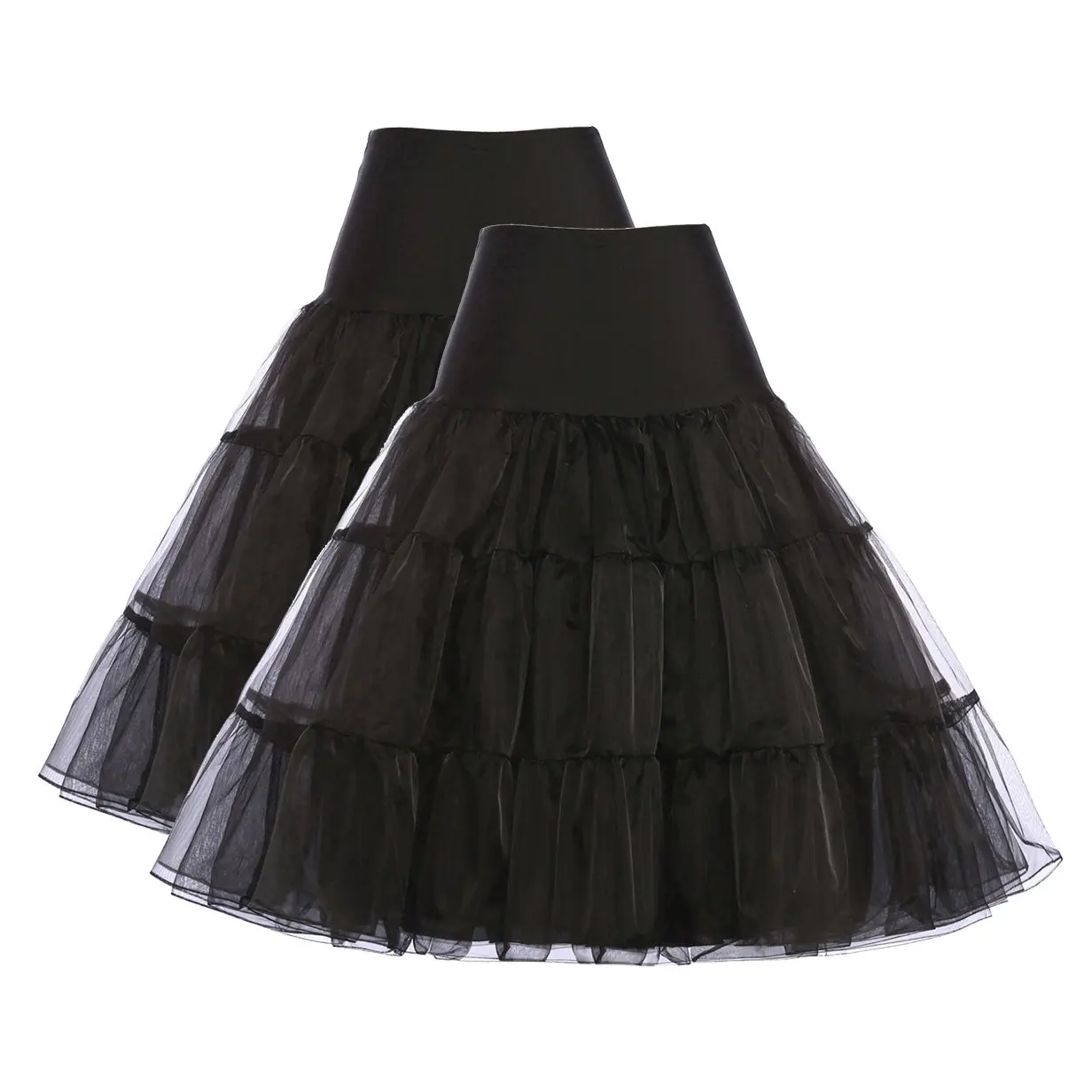 

Girl's 50s Organza Petticoats Underwear Skirts Tutu Crinoline Slips Underskirts 2023