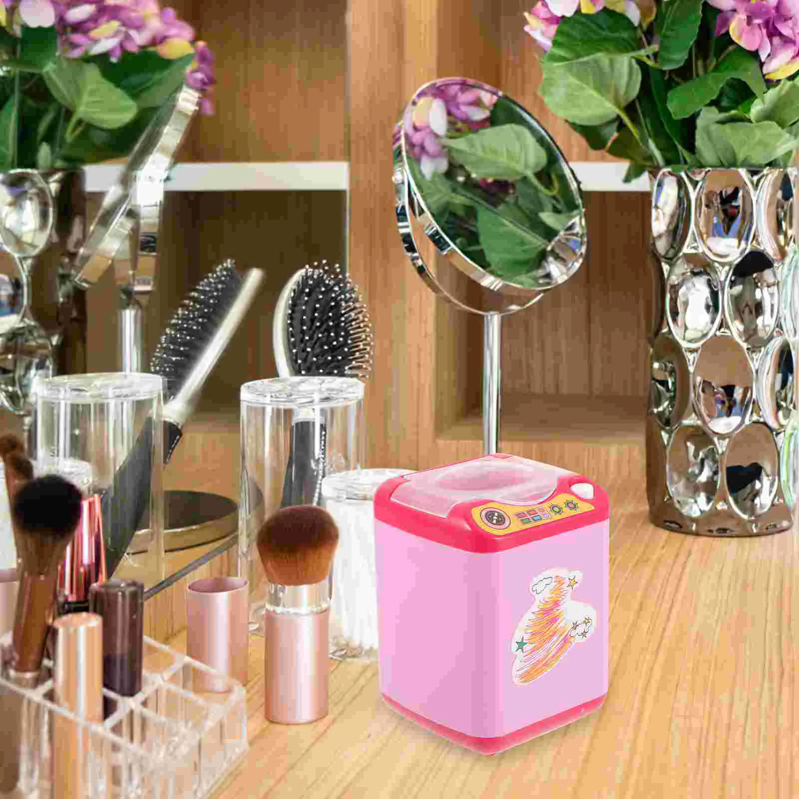 Очиститель кистей для теней век электрическая машина макияжа губ чистка без