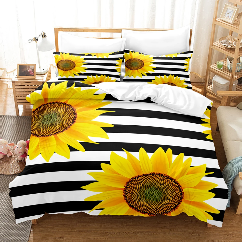 

Set Single Twin Full Queen King Size Spring style Flowers Bedding Bed Set Aldult Kid Bedroom Duvetcover Sets 3D Print 037