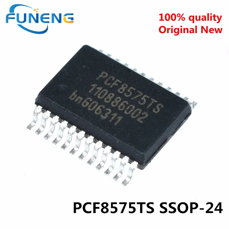 5PCS PCF8575TS SSOP-24 PCF8575T SSOP24 PCF8575 SOP24 8575TS