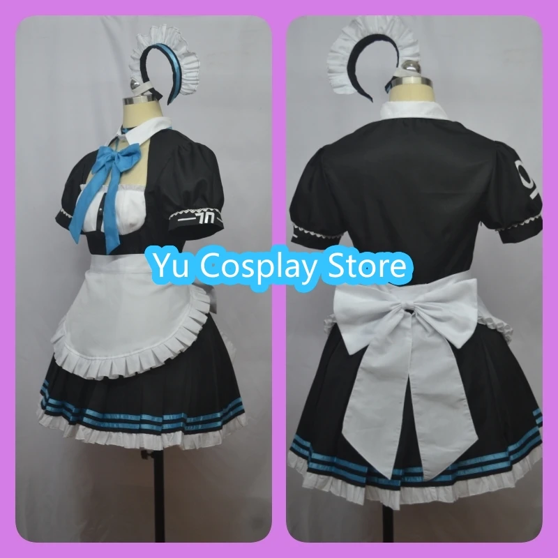 Костюм для косплея Game Blue Archive Itinose Asena женское милое платье горничной костюм