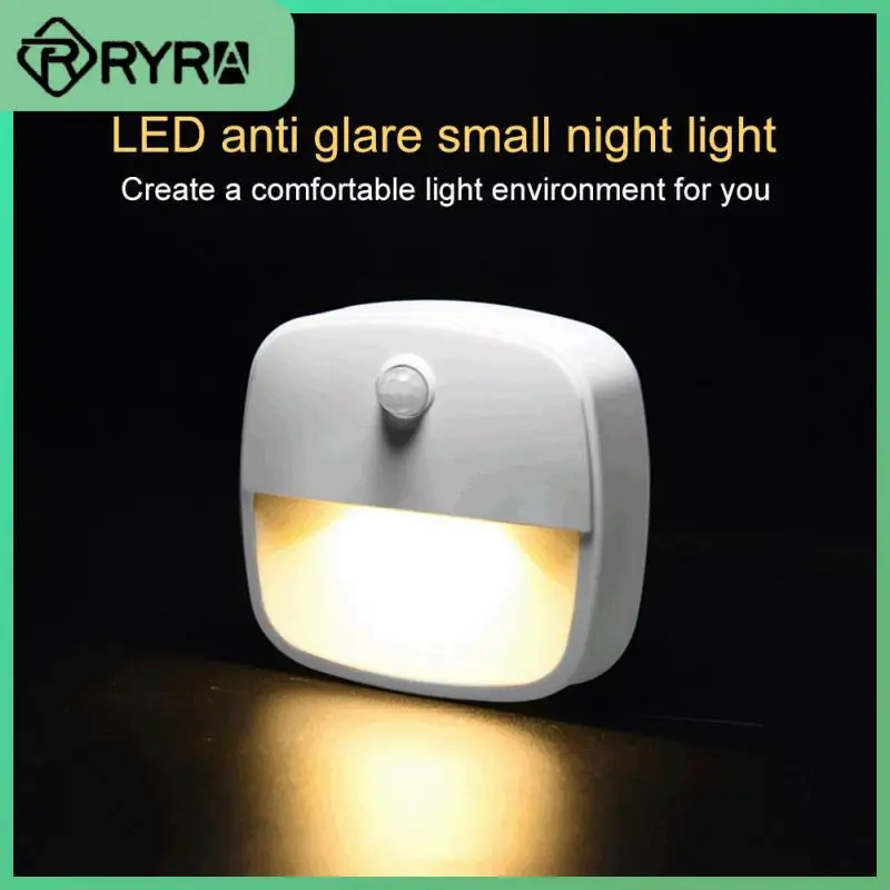 

2/4/5PCS Kitchen Bedroom Smart Motion Sensor Led Night Light Usb Charging Night Lamp Bedside Bedroom Wall Lamp 2023 Toilet Seat