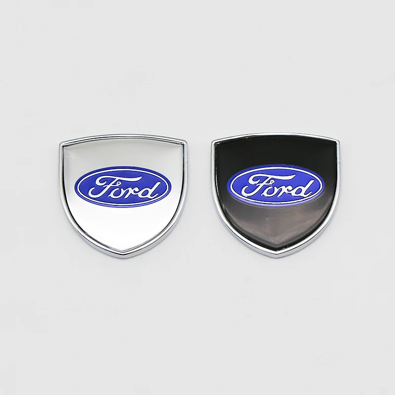 Фото 3D металлическая эмблема-наклейка для автомобиля, аксессуар для Ford Focus, Mondeo, Escort, Fiesta, Edge, Mustang, Kuga, Explorer, MK2, MK7, Premium №2