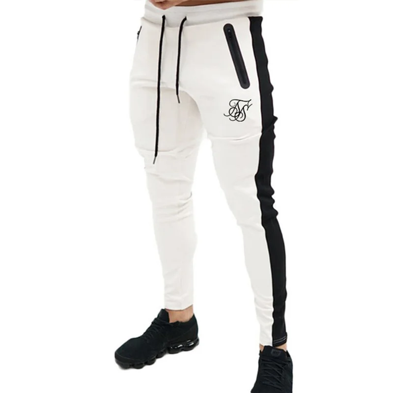 

Men's high-quality Sik Silk brand polyester trousers fitness casual trousers daily training fitness casual sports jogging pants