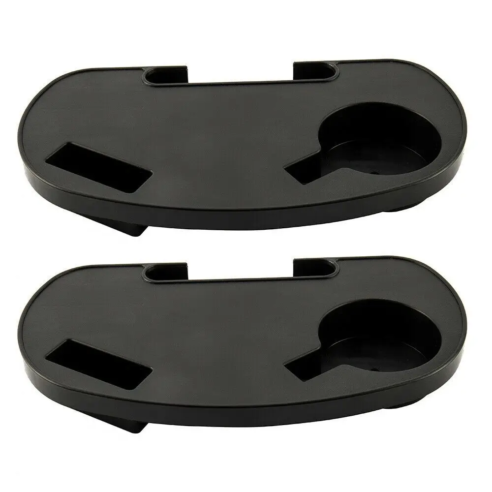 

1/2Pc Camping Multi-Functional Garden Convenient Table Cup Holder Sun Lounger Tray Durable Recliner Tray