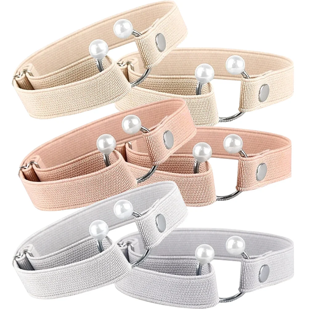 

3 Pairs Shoe Adjustable Ankle Strap Replaceable Heel Band Women's High Heels Wrap Heels Convenient Daily Use Small