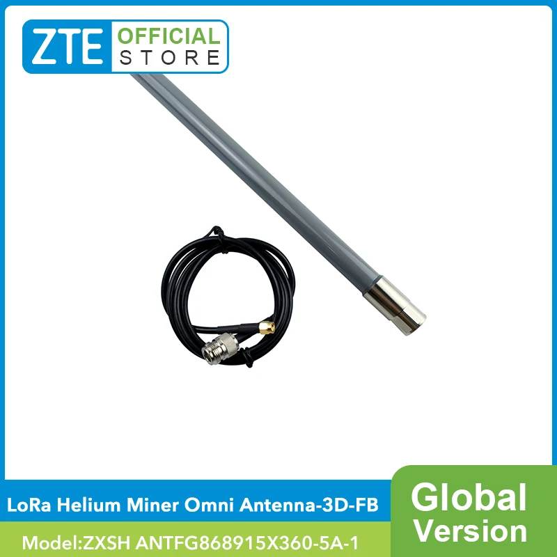

ZTE ZXeLink LoRa гелиевая Майнер Omni антенна наружная 868 МГц LoRa 868 МГц RAK Hotspot горная антенна 3D-FB кабель RP SMA Male